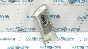 Накладка задней стойки правая Audi Q7 4L 10-15 под ремень, серая, под химчистку, надрыв, без заглушки