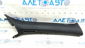 Decorație stâlp față dreapta Volvo XC90 16-24 negru