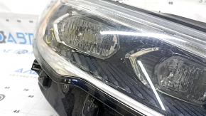 Фара передняя правая в сборе Ford Fusion mk5 17-20 LED, с DRL, царапины