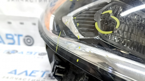 Фара передняя правая в сборе Ford Fusion mk5 17-20 LED, с DRL, царапины