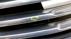 Решетка радиатора grill в сборе с обрамлением Ford Fusion mk5 17-18 песок