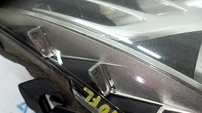 Фара передняя левая в сборе Audi Q7 4L 10-15 ксенон, мутное стекло, паутинка