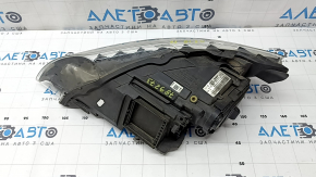 Фара передняя правая в сборе Audi Q7 4L 10-15 ксенон, мутное стекло, паутинка