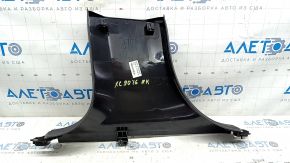 Garnitură stâlp central dreapta jos Volvo XC90 16-23 negru, zgârieturi