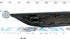 Decorație consola centrală lateral stânga Ford Fusion mk5 17-20 superioară, neagră, crapată în suport 