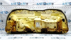Подушка заднего ряда сидений Ford Fusion mk5 17-20 кожа серая, перфорация, Titanium, под химчистку
