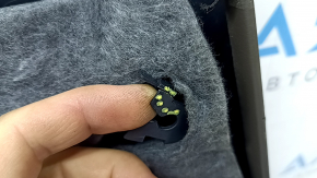 Garnitură portiere față dreapta complet Audi Q5 8R 09-17 maro cu inserție din piele bej, piele cotieră, mulări sub lemn lucios, Premium Plus, Bang and Olufsen, crep spart, zgârieturi
