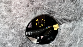 Garnitură portiere față dreapta complet Audi Q5 8R 09-17 maro cu inserție din piele bej, piele cotieră, mulări sub lemn lucios, Premium Plus, Bang and Olufsen, crep spart, zgârieturi