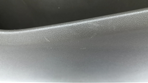 Garnitură portiere față dreapta complet Audi Q5 8R 09-17 maro cu inserție din piele bej, piele cotieră, mulări sub lemn lucios, Premium Plus, Bang and Olufsen, crep spart, zgârieturi