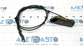 Ручка опускания сидения задняя правая Audi Q5 8R 09-17 коричневая, с тросиком