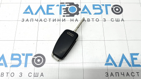 Ключ Audi Q7 4L 10-15 4 кнопки, тычки, облез хром