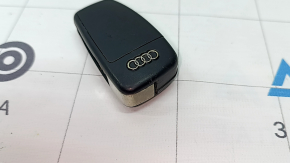 Ключ Audi Q7 4L 10-15 4 кнопки, тычки, облез хром