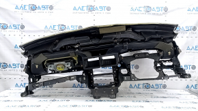 Торпедо передняя панель с AIRBAG Ford Fusion mk5 17-20 черная под start-stop и динамик, под химчистку