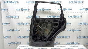 Дверь голая задняя правая Audi Q5 8R 09-17 черный LY9T, тычка, замят угол