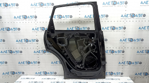 Дверь голая задняя левая Audi Q5 8R 09-17 черный LY9T, замят угол