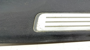 Garnitură prag spate stânga interior Volvo XC90 16-23 cu lumină de fundal, negru, zgârieturi