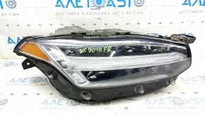 Фара передняя правая в сборе Volvo XC90 16-18 LED, паутинка