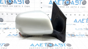 Зеркало боковое правое в сборе Lexus RX330 RX350 RX400h 04-09 11 пинов, подогрев, серебро