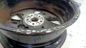 Диск колесный R20 X 8J ET45 Volkswagen ID.4 23-26 черный глянец, бордюрка