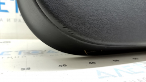 Cartela ornamente usi spate dreapta Volvo XC90 16-22 piele neagra, insert bej, cotiera bej, fara perdea, zgarieturi, lovituri