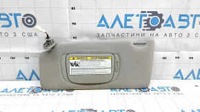 Козырек левый Lexus RX300 RX330 RX350 RX400h 04-09 серый, без крючка, под чистку