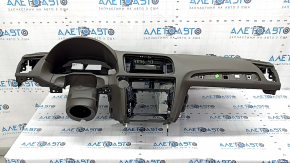 Panou frontal Torpedo cu AIRBAG Audi Q5 8R 09-17 maro, Bang and Olufsen, pyropatron ruginit