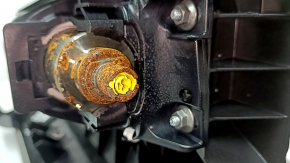 Торпедо передняя панель с AIRBAG Audi Q5 8R 09-17 коричневая, Bang and Olufsen, ржавый пиропатрон