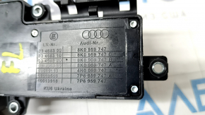 Управление водительским сидением Audi Q5 8R 09-17 с бежевыми кнопками с хромом