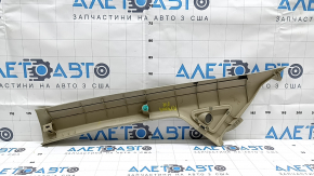 Накладка передней стойки правая Lexus RX300 RX330 RX350 RX400h 04-09 серая, под химчистку