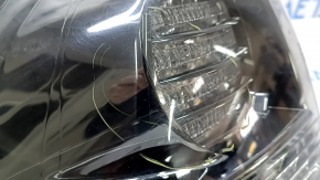 Фонарь внешний крыло левый Lexus RX350 RX400h 06-07 темный, паутина царапины