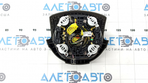Подушка безопасности airbag в руль водительская Audi Q5 8R 13-17 коричневая, облез хром