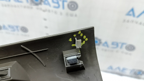 Garnitură prag, față, dreapta, interior, Audi Q5 8R 09-17, maro, zgârieturi, prindere spartă