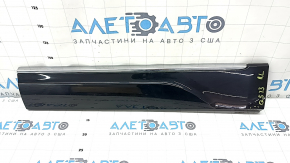 Garnitura usi jos spate stanga Audi Q5 8R 13-17 cu turnare cromata, zgarietura, fisura