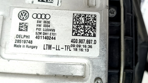 Фара передняя правая в сборе Audi Q5 8R 13-17 рест, ксенон, песок, паутинка