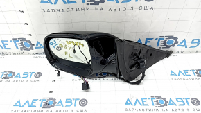 Зеркало боковое левое в сборе Audi Q5 8R 09-17 15 + 2 пинов, BSM, автозатемнение, автосклад, поворотник, подогрев, подсветка, черное
