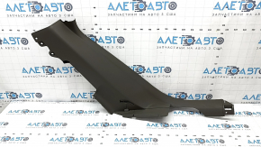 Garnitură prag interior spate stânga Audi Q5 8R 09-12 maro, zgârieturi, plastic alb
