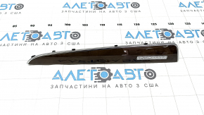 Decorat bord dreapta Audi Q5 8R 09-13 lemn de nuc. luciu, quattro, zgârieturi