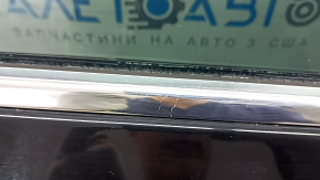 Дверь в сборе передняя правая BMW 5 G30 17-23 keyless, черный 668, царапины на молдинге, тычка