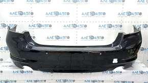 Bara spate goala BMW 5 G30 17-20 pentru senzori parcare, neagra, zgarieturi