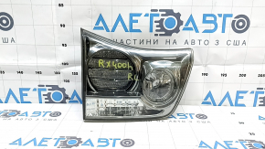 Фонарь внутренний крышка багажника левый Lexus RX350 RX400h 06-07 рест темный, под полировку