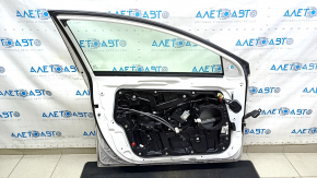 Дверь в сборе передняя левая Hyundai Sonata 11-15 hybrid, белый WW7