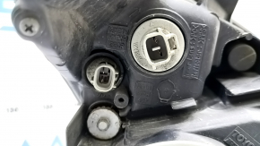 Фара передняя левая в сборе Lexus RX300 RX330 RX350 RX400 04-09 ксенон AFS, светлая, паутинка