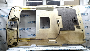 Обшивка потолка Lexus RX300 RX330 RX350 RX400h 04-08 серый, под люк, под монитор, без шторки люка и уплотнителя, под чистку