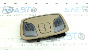 Плафон освещения задний Hyundai Sonata 11-15 под панораму, бежевый