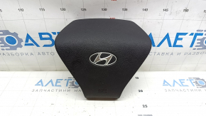 Подушка безопасности airbag в руль водительская Hyundai Sonata 11-15