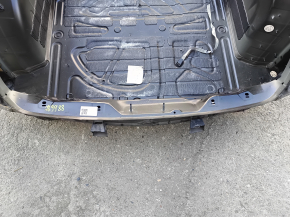 Задняя панель Audi Q3 8U 15-18 2 части, черная, на кузове