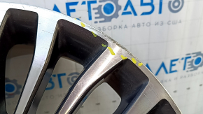 Диск колесный R18*8J 5*108 Ford Fusion mk5 17-18 тип 7, бордюрка