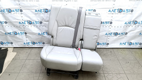 Заднее сидение правые Lexus RX300 RX330 RX350 RX400h 04-09 кожа серое, с ремнем, под химчистку, пожелтел пластик