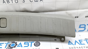 Накладка проема багажника Lexus RX300 RX330 RX350 RX400h 04-08 серая, царапины