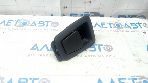 Ручка открытия капота салонная Volvo XC90 16-22 черная, с накладкой
